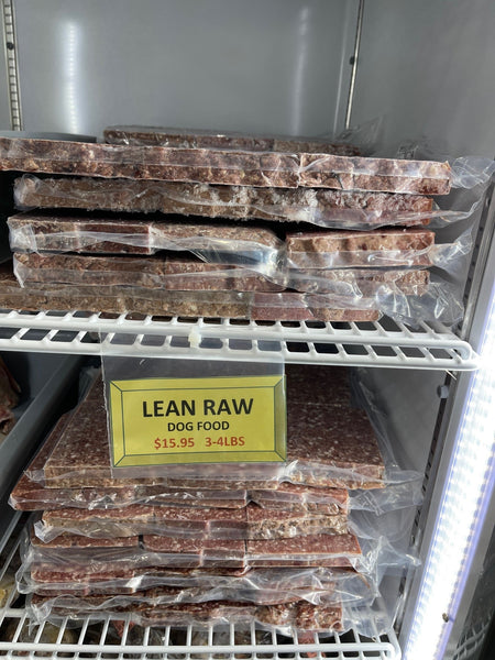 BYDB: Dog Food - Lean Raw Food Diet 2 sizes ( 10lb, 18lb,