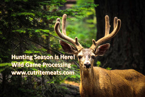 We Do Wild Game Processing!