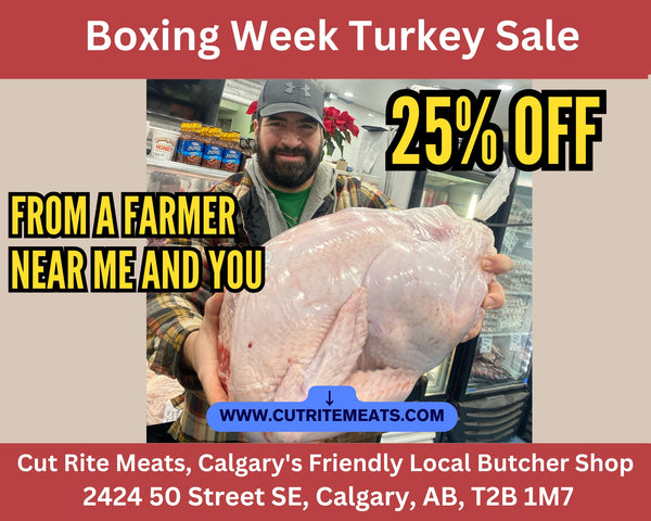 Whole Turkeys from Alberta Farmers: 4 Sizes