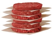 Extra S&Q6: Wholesale $169.95 - 15lb Beef Patties 6oz to 8oz each